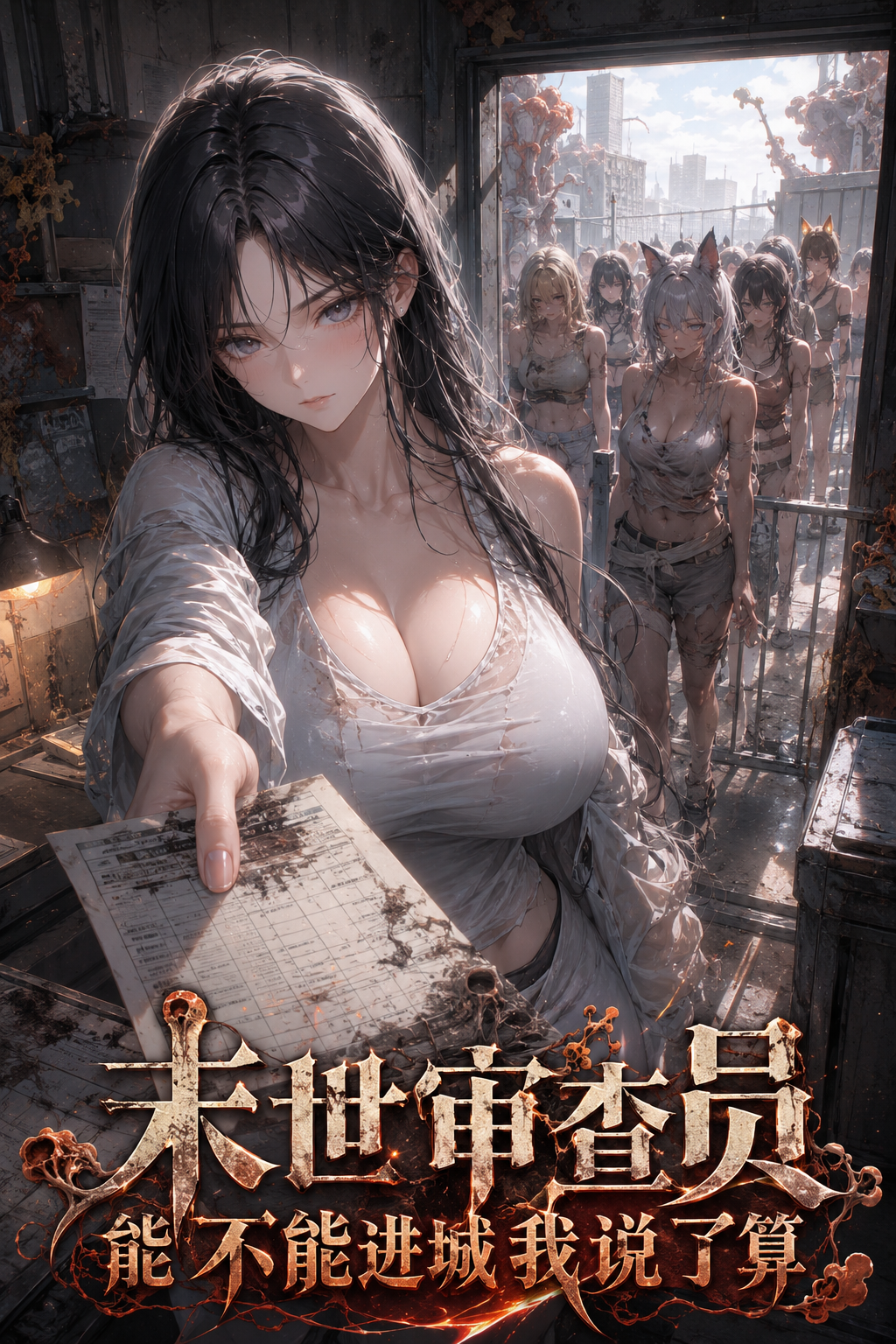 《末世入城审查员》- “想进城?伺候好我先~”